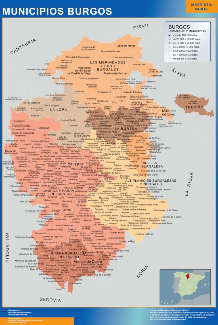 mapa-burgos-por-municipios-grande-mapas-murales-de-espa-a-y-el-mundo